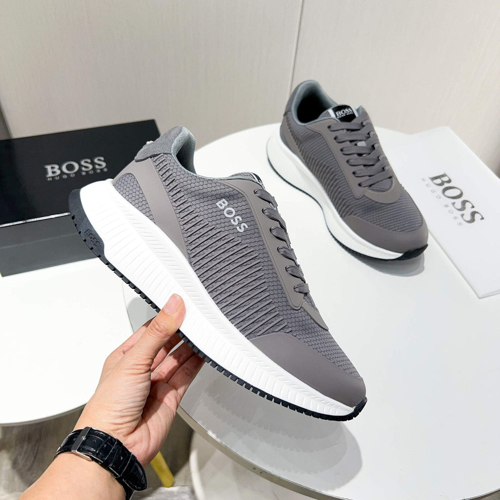 BOSS Knit Low-Top Sneakers