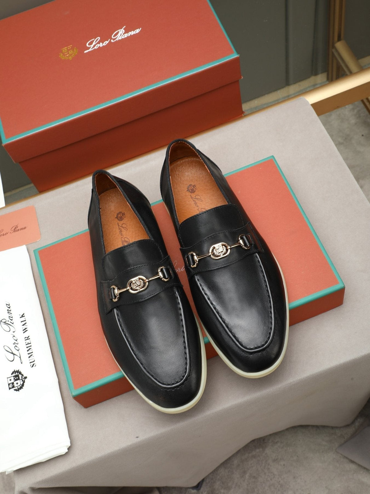 Loro Piana Men's Bit Loafers