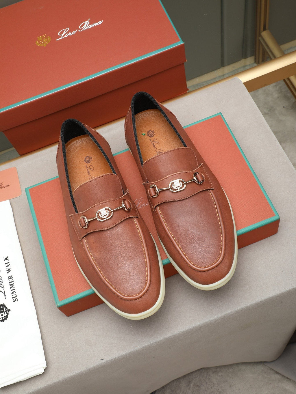 Loro Piana Men's Bit Loafers
